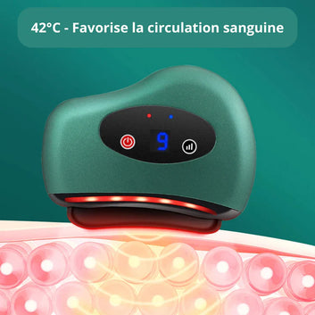 Gua Sha Électrique pour Peau Éclatante